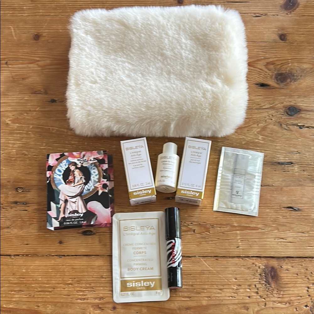Sisley-Paris Skincare Set with Cream Pouch